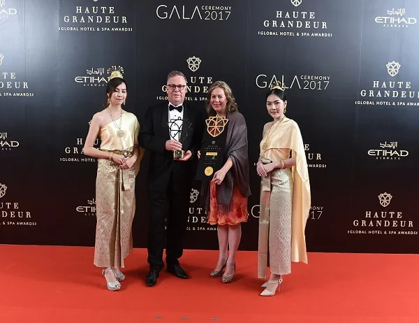 Dusit hotels named best in class at the Haute Grandeur Global Hotel Awards 2017