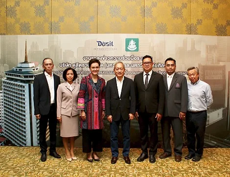 Dusit International and Silpakorn University join forces for an exclusive project to preserve the architectural and artistic heritage of Dusit Thani Bangkok