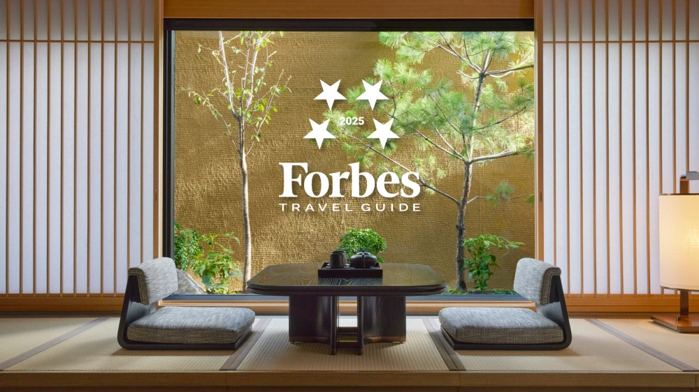 Dusit Thani Kyoto named Four-Star Hotel  in Forbes Travel Guide’s 2025 Star Awards