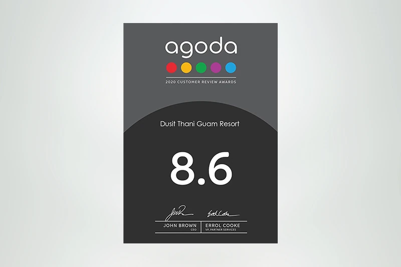 Dusit Thani Guam Resort - Agoda’s 2020 Customer Review Award