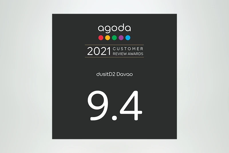 dusitD2 Davao - Agoda 2021 Customer Review Awards