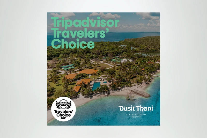 Dusit Thani Lubi Plantation Resort - Tripadvisor Traveler’s Choice Awards